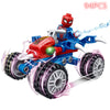 Building Blocks Mini Model Figures Compatible Marvel Spiderman Iron Man Venom Captain Hawk Deadpool Technic Armor City Gift Toys