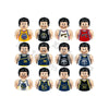 Mini City Action Figures Building Block Girl Driver Teacher Waiter Police Pirate Captain Different Characters Bricks MOC Toys