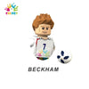 Kids Toys Football Stars Building Blocks Sport Player Bailey Messi Ronaldo Mini Action Figures Toys For Kids Christmas Gifts