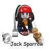 The Caribbean of Pirates Captain Jack Sparrow Gibbs Barbossa Imperial Soldier Bilther Figure Blocks Toys For Children