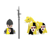 Military Building Blocks Medieval Solider Figures Knights of Jerusalem Crusades The War of Roses Legion War-horse Weapons Shield