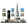 694PCS Arc De Triomphe Eiffel Tower Architecture Pairs Building Blocks 21044 Construction Set Toys Gift For Children Kids