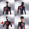 SHF Miles Morales Gwen Stacy Action Figures Spider Across the Spider-Verse Figure PVC Model Toys