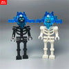 Single Sale MOC Bricks Halloween Luminous Ghost Skeleton Assembly Action Figure Educational Building Blocks Children Toys Gifts