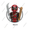 Hot Toys G0171 G0177 Action Figures Deadpool Venompool Wolverine Dressrosa Chopper STAMPEDE Chopper Building Blocks Toy Series