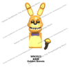 WM6074 WM6097 mini bricks FNAF Game Figure Chica Bonnie Foxy Freddy Bear Nightmare Boy Baby Skeleton Thriller Assembly Toys gift