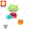 WM2677 2678 Cartoon Dragon Ball Mini Action Figure Doll Building Blocks Anime Characters Goku Super Saiya Birusu Model Toy Gifts