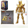 BLOKEES Original Saint Seiya CHAMPION CLASS Aries Mu Leo Aiolia Scorpius Milo Assembled Action Figure Anime Toys Christmas Gift