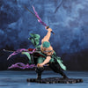 One Piece 10CM Figure Toys Anime GK Roronoa Zoro Three-blade Sa-maximum PVC Action Collection Figurine Model Dolls Gifts Kids