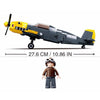 High-tech Avion Cargo Aircraft Rescue Plane Airport Airbus Airplane Model Building Blocks Figures City Brinquedos Creative Toys