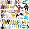 City Animal Zoo Farm MOC Building Block Pig Chicken Sheep Crocodiles Panda Dolphin Eagle Kit Turtle Goldfish Dog Bricks Toy K138