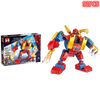 War Armor Mech Anti-Hulk Spiderman Iron man Mini Model Action Figure Building Blocks Compatible Legoboys Technic City Toy Gift