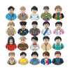 City Characters Action Figures Building Blocks Policeman Teacher Fireman Occupation Mini Figurine Dolls Bricks Set Children Toys