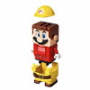 Super Mario Bros Blocks Luigi Buliding Blocks Action Toy Figures Assembly Toys mark box Dolls Children Birthday Gifts spiderman