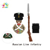 Kids Toys Napoleonic Wars Military Soldiers Building Blocks Imperial Navy Figures British Fusilier Toys For Kids Christmas Gifts