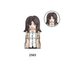 Anime Attack on Titan Wiki Bricks Survey Corps Erem Jaeger Armin Levi Mikasa Mini Action Toy Figures Building Blocks For Kids