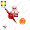 WM2677 2678 Cartoon Dragon Ball Mini Action Figure Doll Building Blocks Anime Characters Goku Super Saiya Birusu Model Toy Gifts