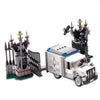 Superheroes Series Bat Arkham Asylum Building Blocks Ambulance Car Castle Street View Bricks Toys For Boys Kid Christmas Gifts