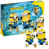 Despicable Me Minions Series Building Anime Figure Mini Cute Collectible Model Toys Bloks Construx Room Ornament Birthday Gift