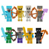 Halloween decorations home "My World" dolls are compatible with Lego children's assembled toys pixel people's foreign trade.