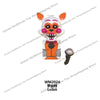 WM6074 WM6097 mini bricks FNAF Game Figure Chica Bonnie Foxy Freddy Bear Nightmare Boy Baby Skeleton Thriller Assembly Toys gift