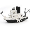 Black And White Steamboat 21317 Building Blocks Kit Moc Bricks Children Toys For Boys Christmas Gifts For Adult Home Decoration