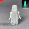 Single Sale MOC Bricks Halloween Luminous Ghost Skeleton Assembly Action Figure Educational Building Blocks Children Toys Gifts