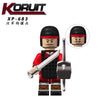 Courage Of The Three Kingdoms Collection Ancient Soldiers Hero Mini Doll Figures Building Blocks Bricks Toy For Children's Gifts