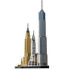 598PCS Architecture New York City Empire State Building Landmark Building Blocks 21028 Construction Bricks Toy Gift For Kid Boy