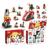 24Years Christmas building block toy blind box set Xmas Advent Calendar Bricks DIY Educational Toys Kit Gift For Kids Adults