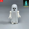 Single Sale MOC Bricks Halloween Luminous Ghost Skeleton Assembly Action Figure Educational Building Blocks Children Toys Gifts