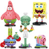 Spongebob Krusty Krab Restaurant Pineapple House Squidward Room Scenes Patrick Star Building Blocks Figure  Model Toys Gift