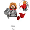 Avengers Anime Professor X Clea Wanda Soldier Boy Mini Action Figures Bricks Building Blocks Assemble Children Party Gifts