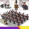 The Empire of The Qin Dynasty Legion Army Soldiers Figures Chariot Building Blocks Bricks Mini War Toys Boys Christmas Gifts