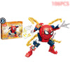 Transformation Robot Disney Building Blocks Mini Model Figures Spiderman Iron Man Venom Captain Hawk Deadpool Technic Gifts Toys