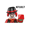 WM6205 Novel Horrible Movie Halloween Pumpkin Vampire Zombies Building Blocks Mini Action Figure Toys