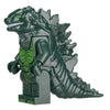 Halloween decorations home with space warrior accessories, the king of little monsters, Godzilla children's dolls.