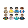 Mini City Action Figures Building Block Girl Driver Teacher Waiter Police Pirate Captain Different Characters Bricks MOC Toys