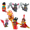 6Pcs Journey To West Monkey King Action Figures Building Blocks Chinese Hero Movies Dolls Sun Wukong Bricks Assemble Toys Boys