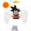 WM2677 2678 Cartoon Dragon Ball Mini Action Figure Doll Building Blocks Anime Characters Goku Super Saiya Birusu Model Toy Gifts