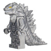 Halloween decorations home with space warrior accessories, the king of little monsters, Godzilla children's dolls.