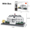 803PCS The White House Of Washington Building Blocks World Famous Architecture Bricks City Street View Toys Gifts For Kids