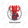 Hot Toys G0175 Movie Cartoon Deadpool Wolverine Gambit Bricks Collection Educational Building Blocks Model Christmas Gifts Toys