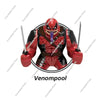 Hot Toys G0175 Movie Cartoon Deadpool Wolverine Gambit Bricks Collection Educational Building Blocks Model Christmas Gifts Toys