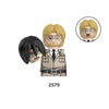 Anime Attack on Titan Wiki Bricks Survey Corps Erem Jaeger Armin Levi Mikasa Mini Action Toy Figures Building Blocks For Kids