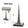 555PCS The Burj Khalifa Tower Of Dubai Building Blocks World Famous Architecture Bricks City Street View Toys Gifts For Children