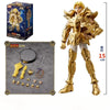 BLOKEES Original Saint Seiya CHAMPION CLASS Aries Mu Leo Aiolia Scorpius Milo Assembled Action Figure Anime Toys Christmas Gift