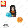 WM2677 2678 Cartoon Dragon Ball Mini Action Figure Doll Building Blocks Anime Characters Goku Super Saiya Birusu Model Toy Gifts