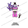 WM6074 WM6097 mini bricks FNAF Game Figure Chica Bonnie Foxy Freddy Bear Nightmare Boy Baby Skeleton Thriller Assembly Toys gift