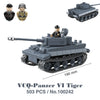 KV2 PanzerVI Sherman Military Tanks US Army Quan Guan WW2 War Weapon Soldier Figure Model Building Block Brick kid Children Toys